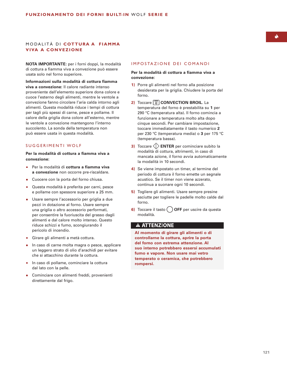 Wolf ICBSO30-2F/S User Manual | Page 121 / 169