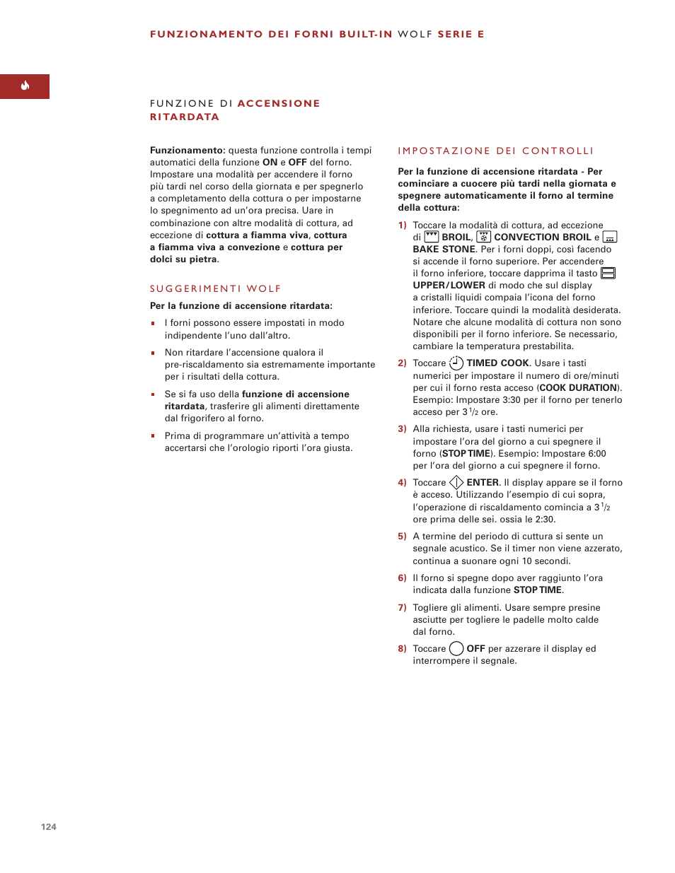 Wolf ICBSO30-2F/S User Manual | Page 124 / 169