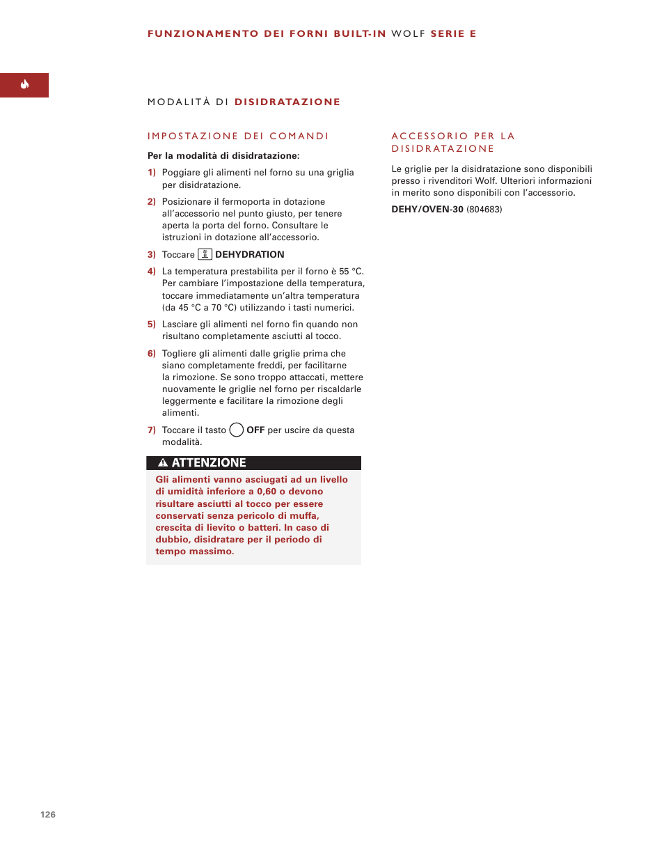 Wolf ICBSO30-2F/S User Manual | Page 126 / 169