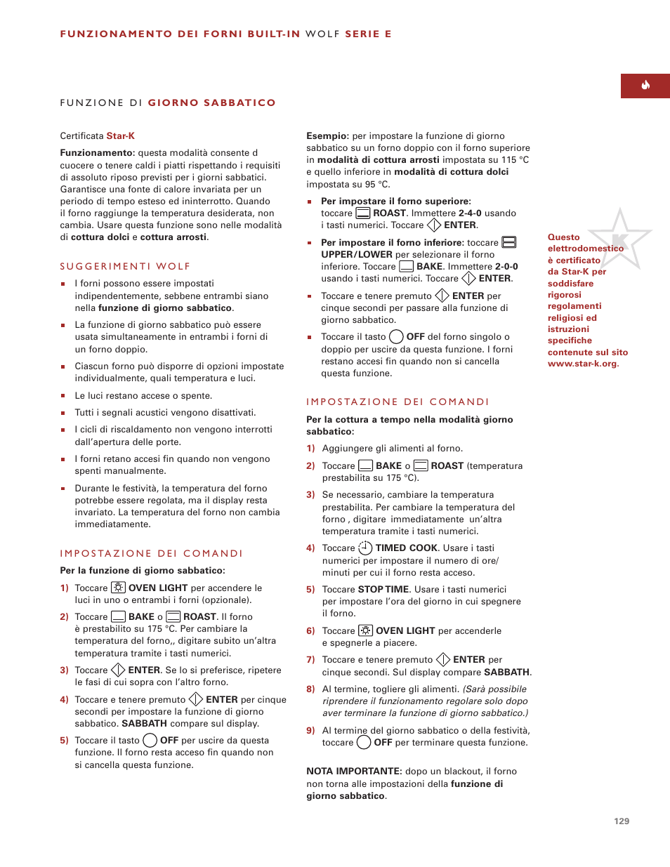 Wolf ICBSO30-2F/S User Manual | Page 129 / 169