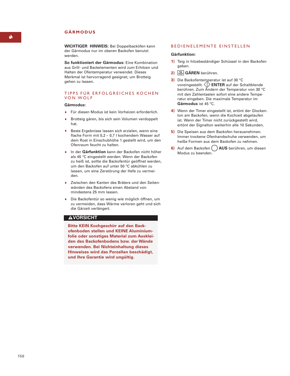 Wolf ICBSO30-2F/S User Manual | Page 156 / 169