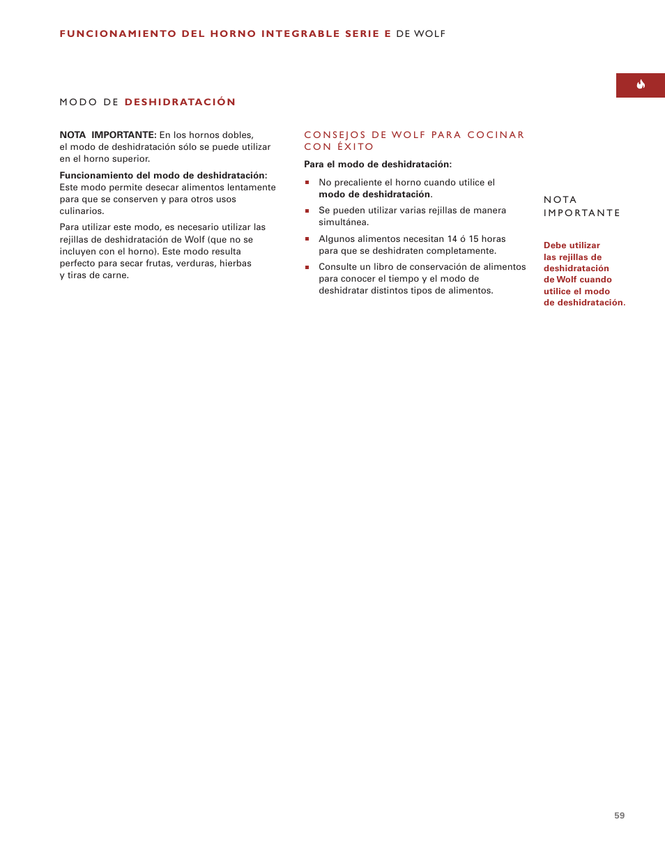 Wolf ICBSO30-2F/S User Manual | Page 59 / 169