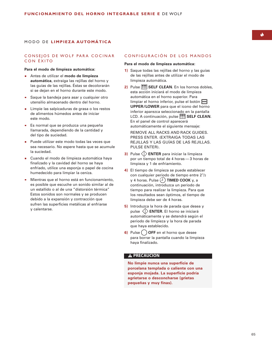 Wolf ICBSO30-2F/S User Manual | Page 65 / 169