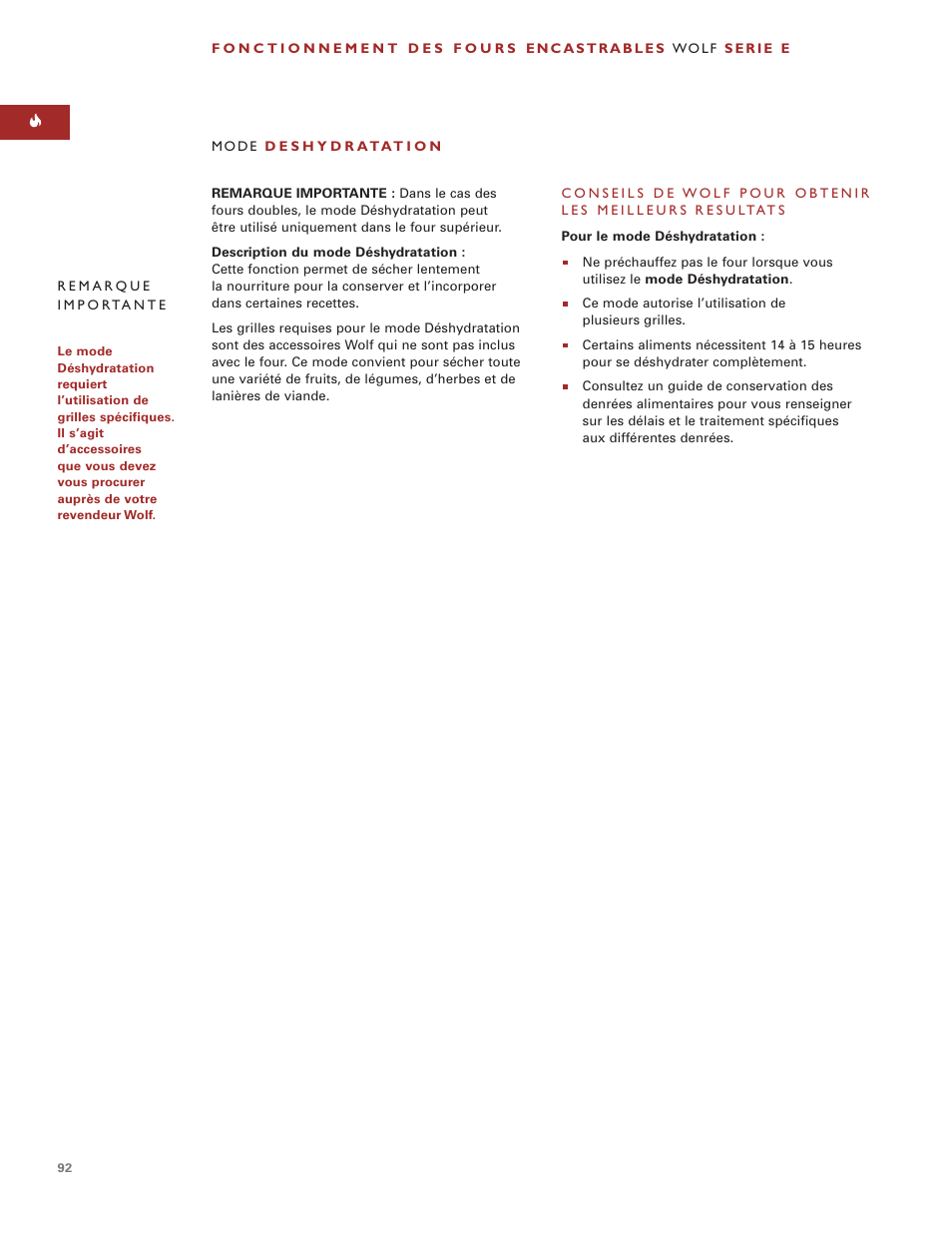 Wolf ICBSO30-2F/S User Manual | Page 92 / 169