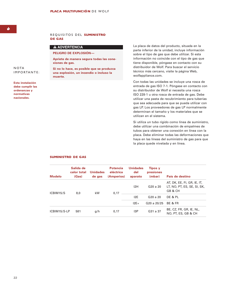 Wolf Multi-Function Cooktop User Manual | Page 21 / 63