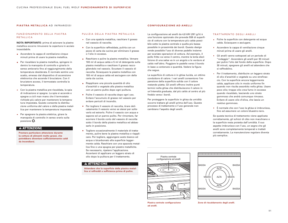 Wolf DUAL FUEL RANGES 105 User Manual | Page 91 / 140