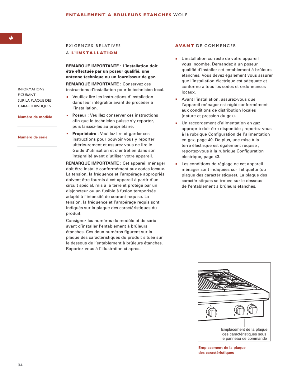 Wolf ICBSRT304 User Manual | Page 34 / 74