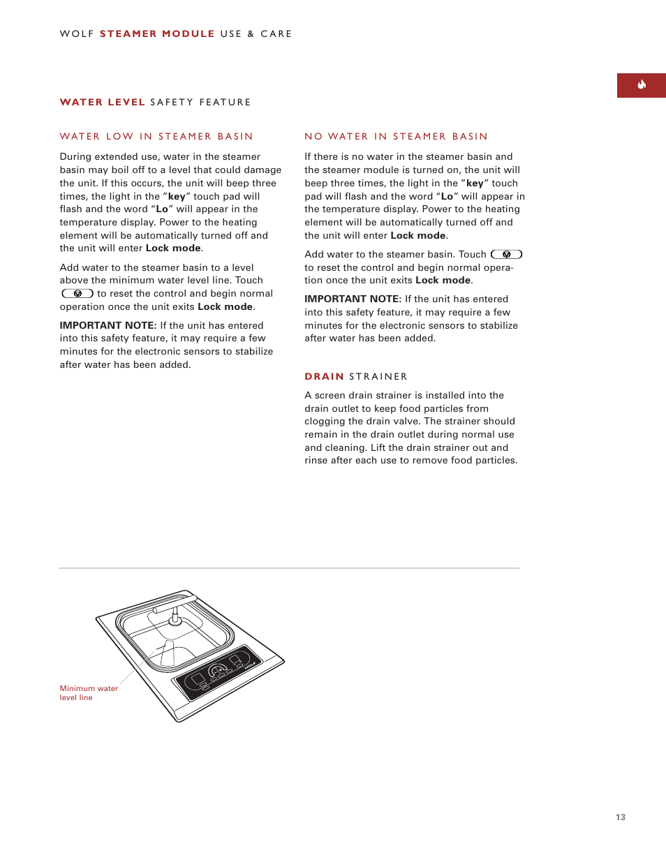 Wolf Steamer User Manual | Page 12 / 59