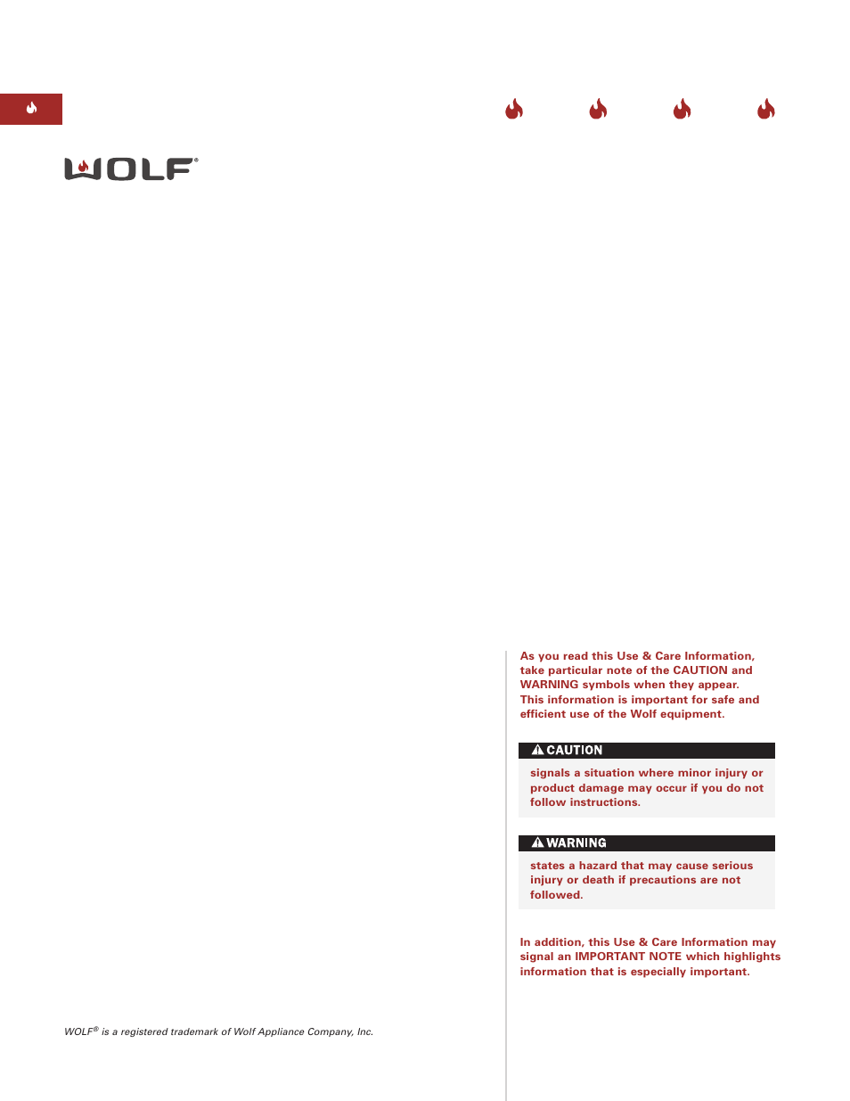 Wolf Steamer User Manual | Page 3 / 59