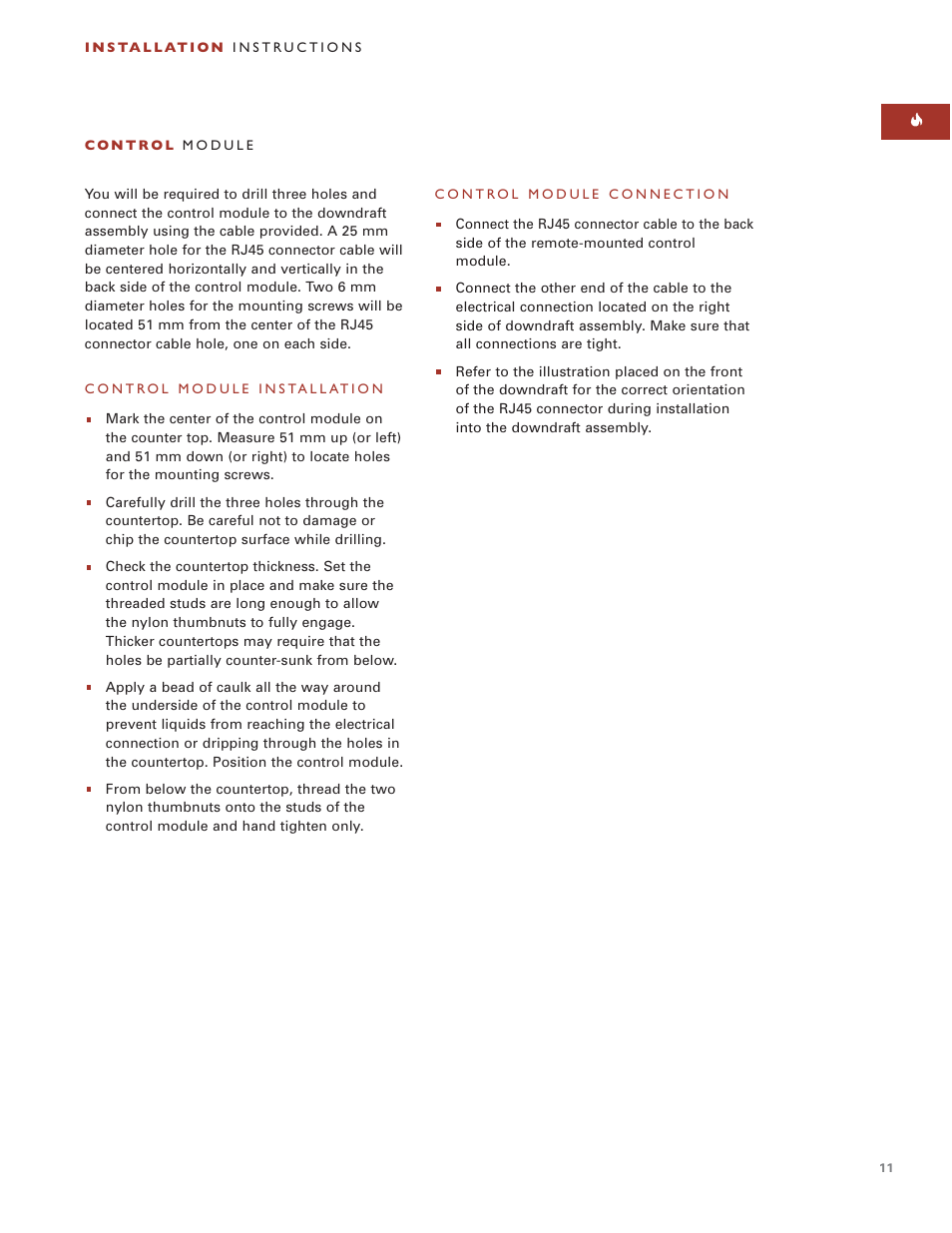 Wolf ICBDD30 User Manual | Page 11 / 74