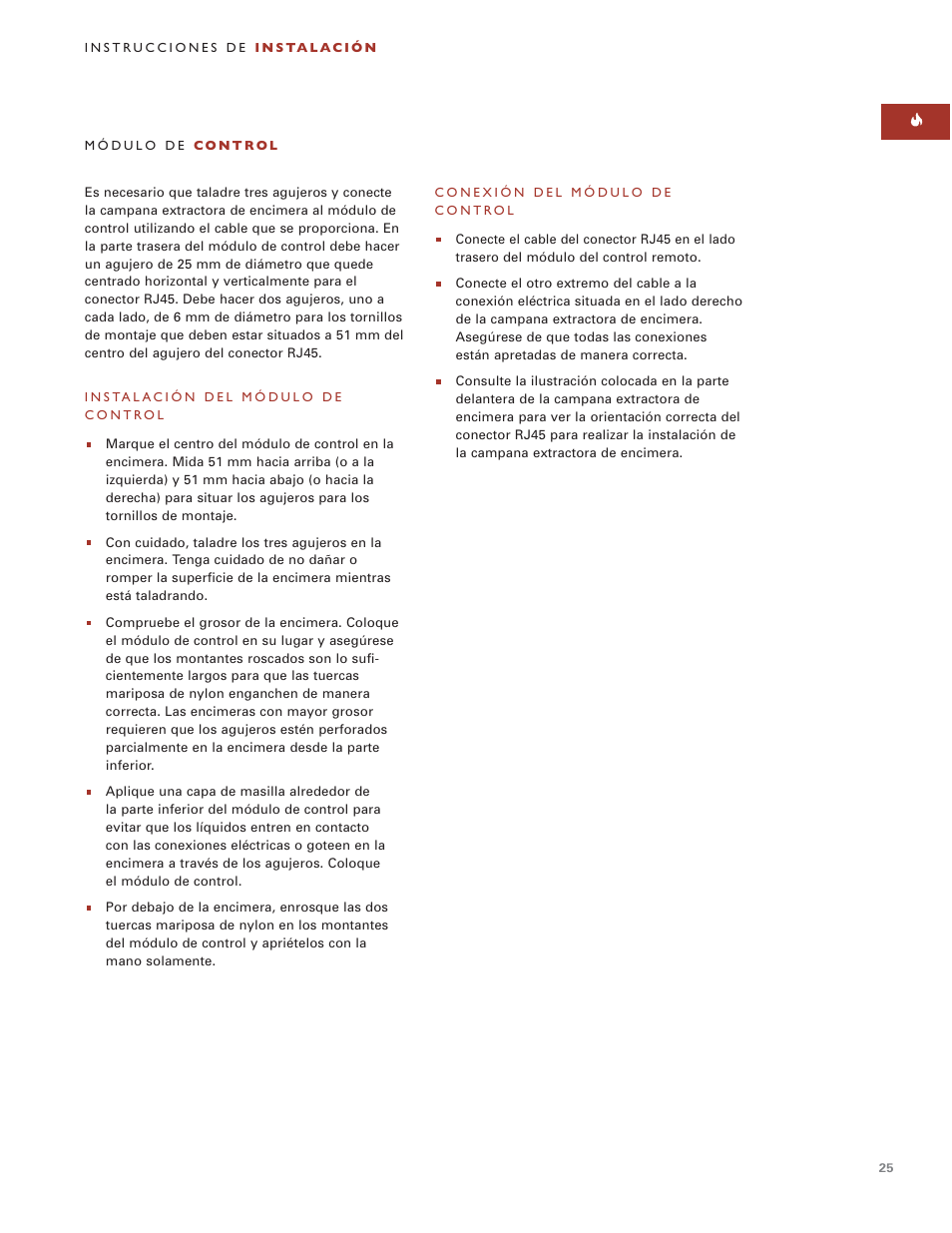 Wolf ICBDD30 User Manual | Page 25 / 74