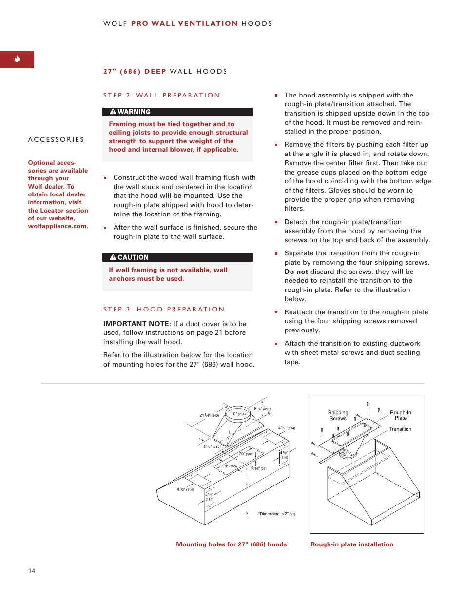 Wolf W302210I User Manual | Page 14 / 24