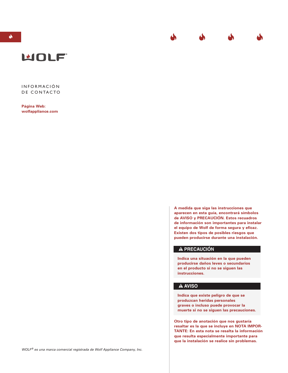 Wolf ICBIF15/S User Manual | Page 13 / 43