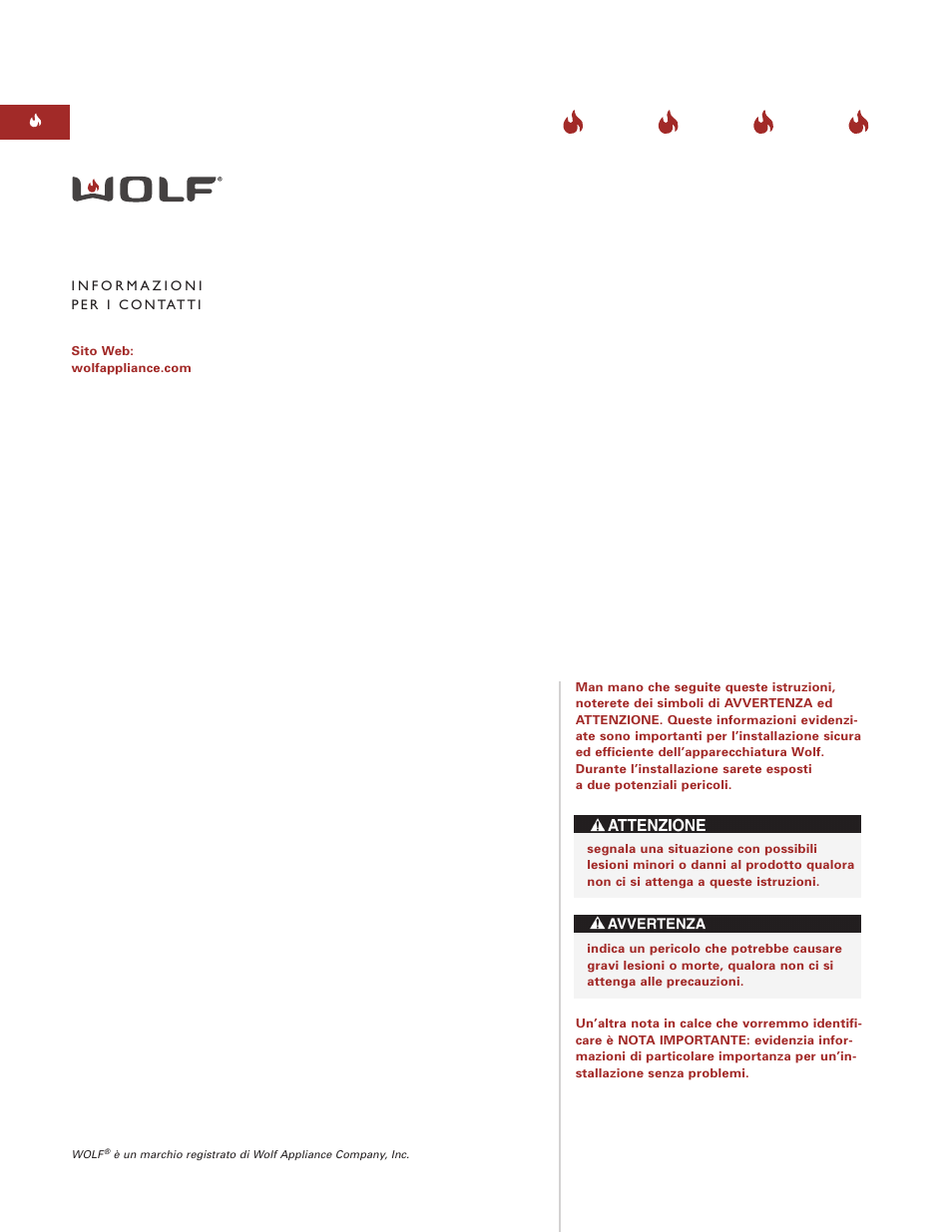 Wolf ICBIF15/S User Manual | Page 33 / 43