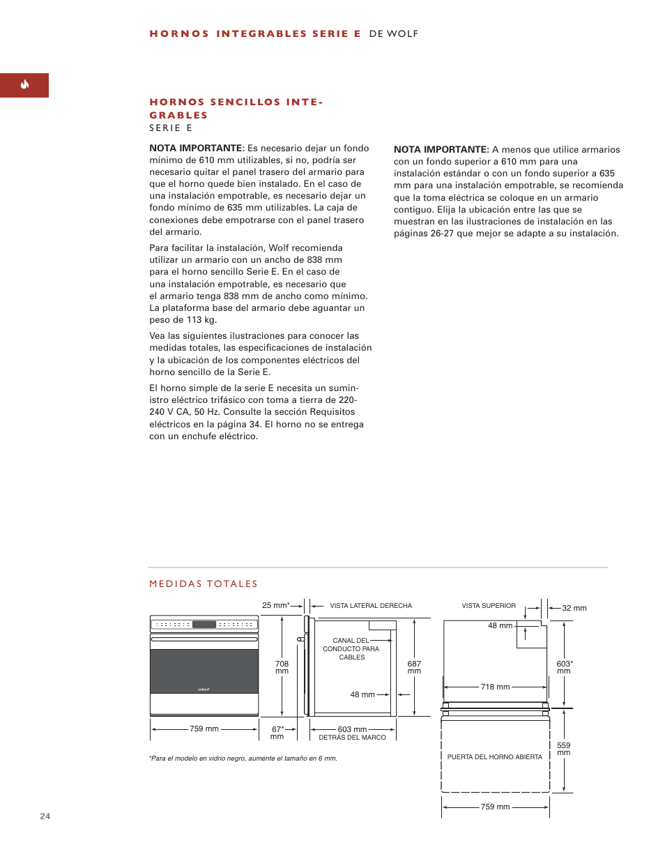 Wolf BUILT-IN OVENS E SERIES User Manual | Page 23 / 93