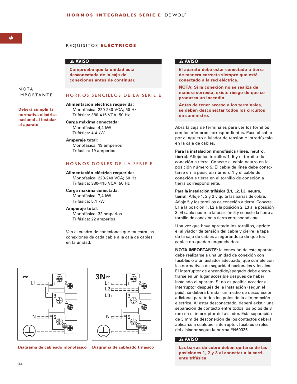 Wolf BUILT-IN OVENS E SERIES User Manual | Page 33 / 93