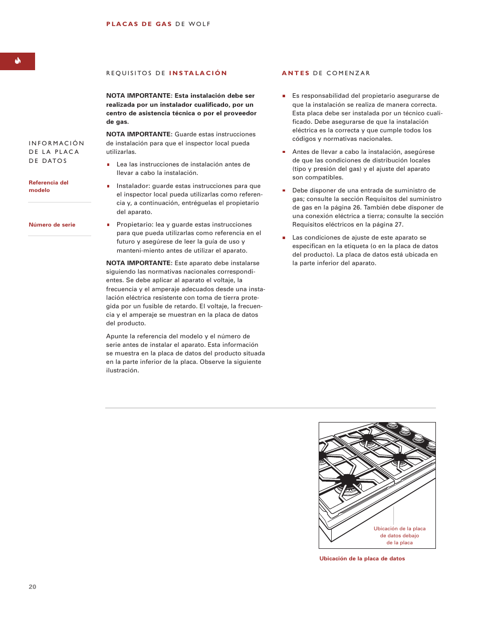 Wolf ICBCT15G User Manual | Page 20 / 74