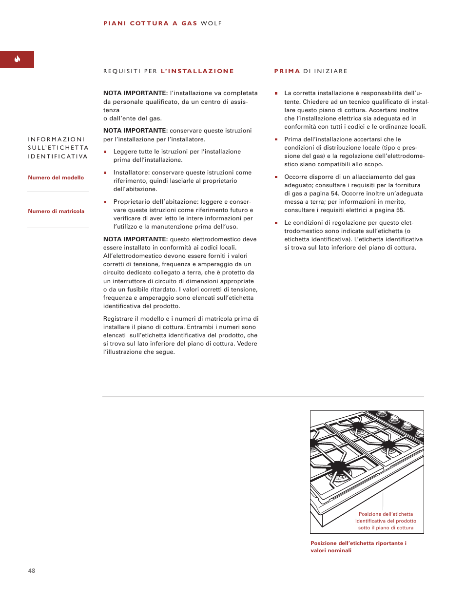 Wolf ICBCT15G User Manual | Page 48 / 74