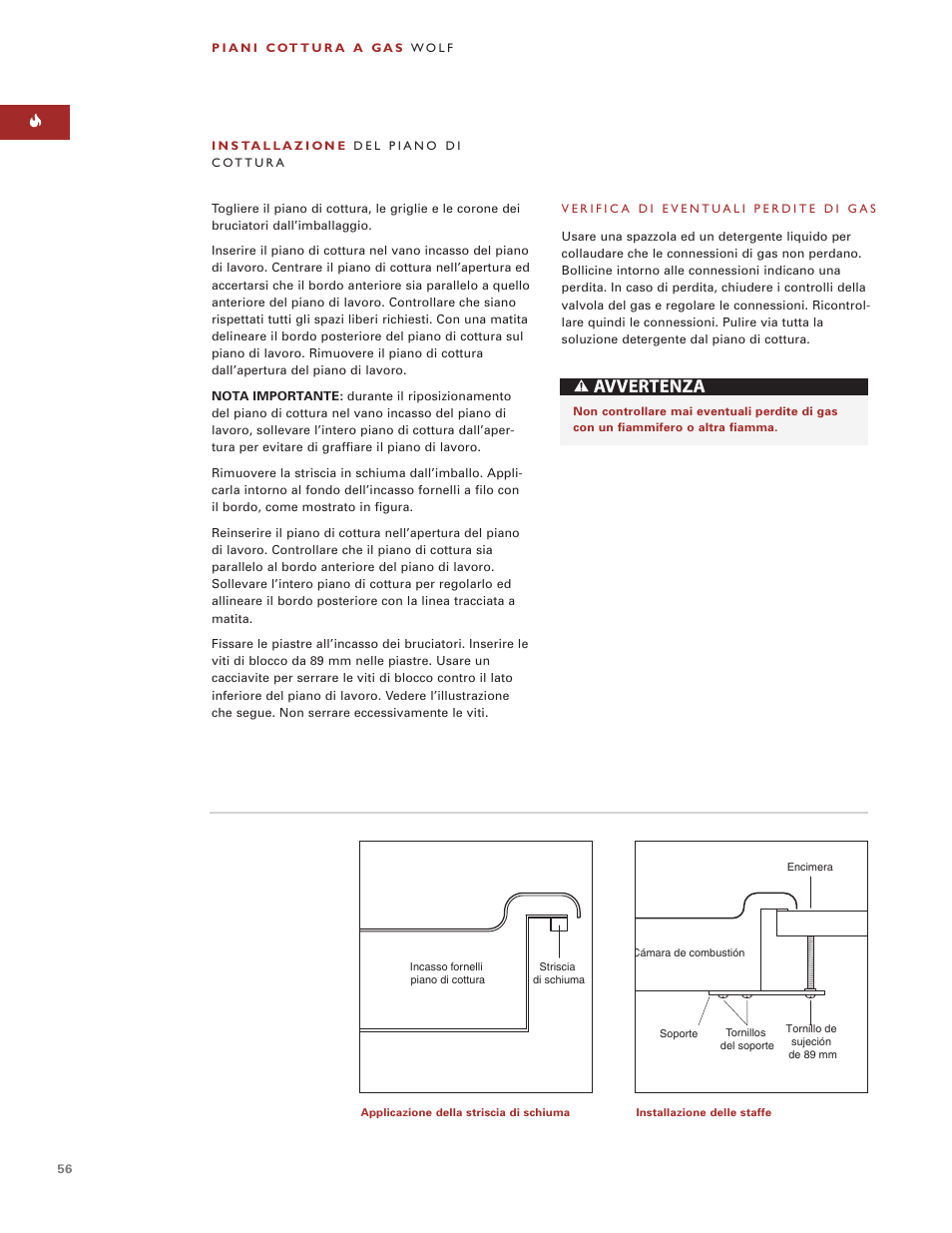 Wolf ICBCT15G User Manual | Page 56 / 74