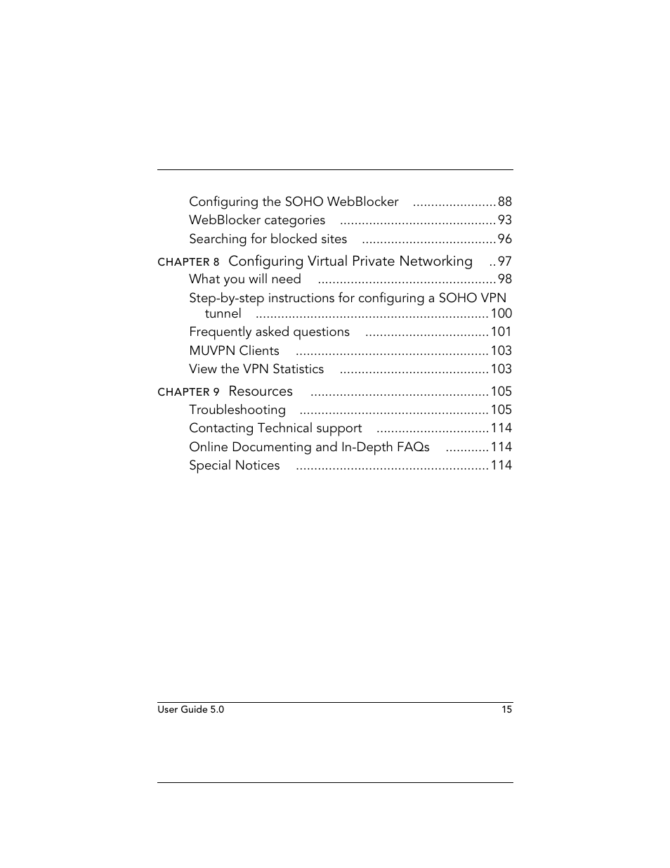 WatchGuard Technologies SOHO User Manual | Page 15 / 118