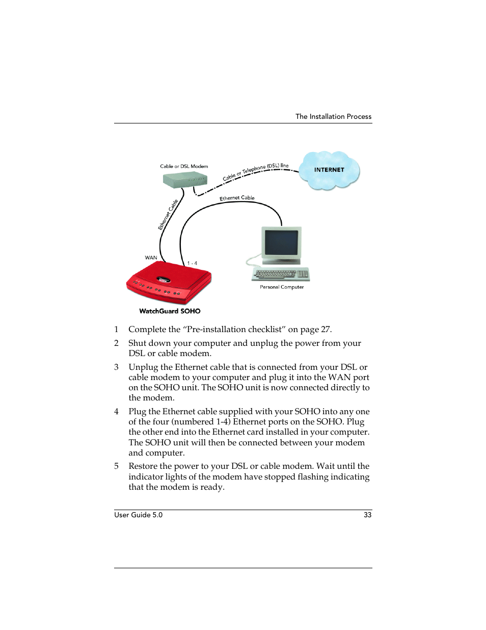WatchGuard Technologies SOHO User Manual | Page 33 / 118