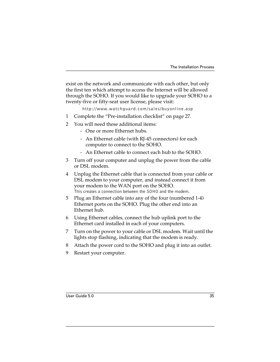 WatchGuard Technologies SOHO User Manual | Page 35 / 118