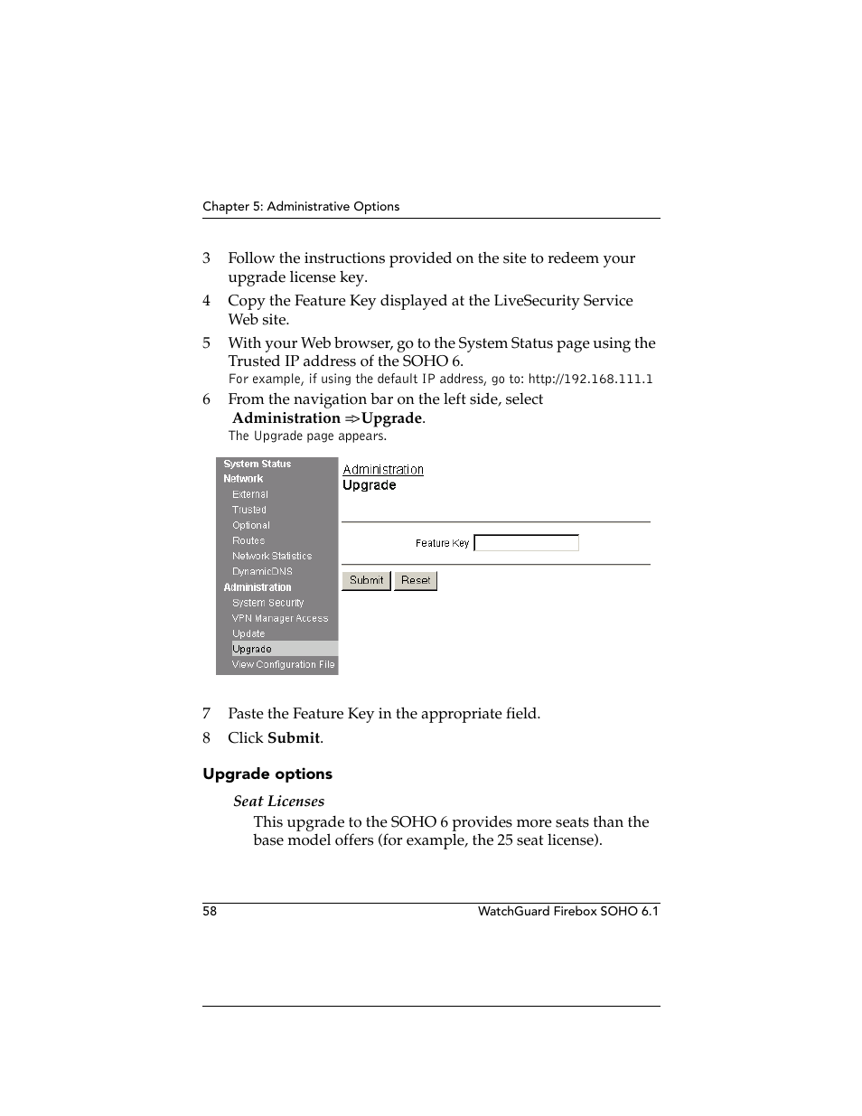 WatchGuard Technologies WatchGuard Firebox SOHO 6 User Manual | Page 76 / 140