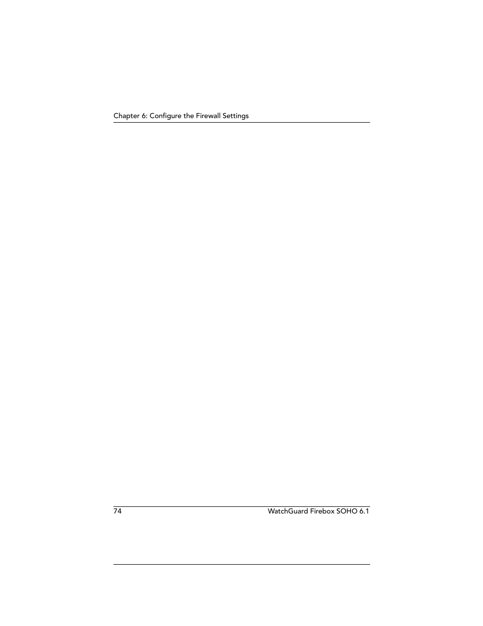 WatchGuard Technologies WatchGuard Firebox SOHO 6 User Manual | Page 92 / 140