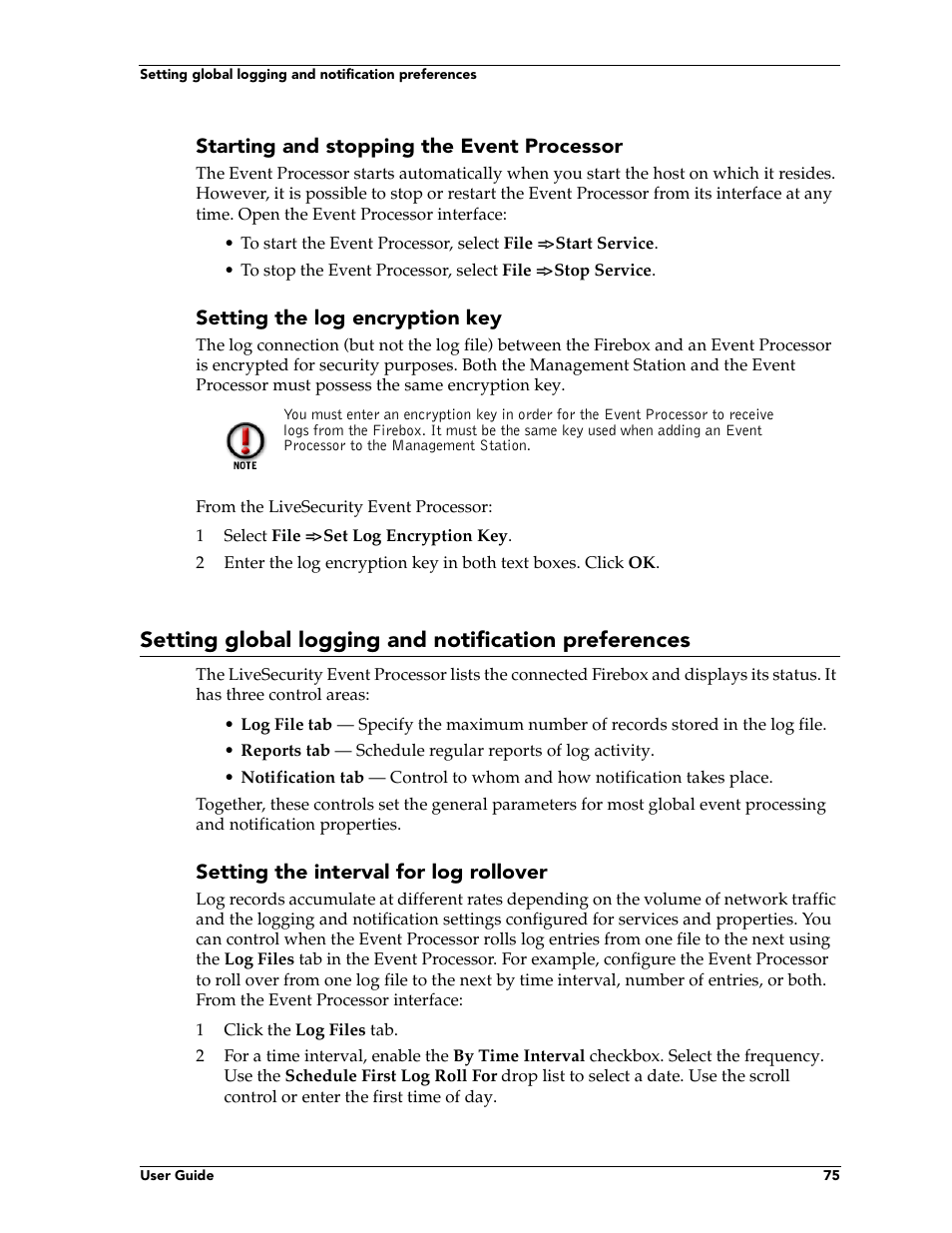 WatchGuard Technologies FireboxTM System 4.6 User Manual | Page 85 / 170