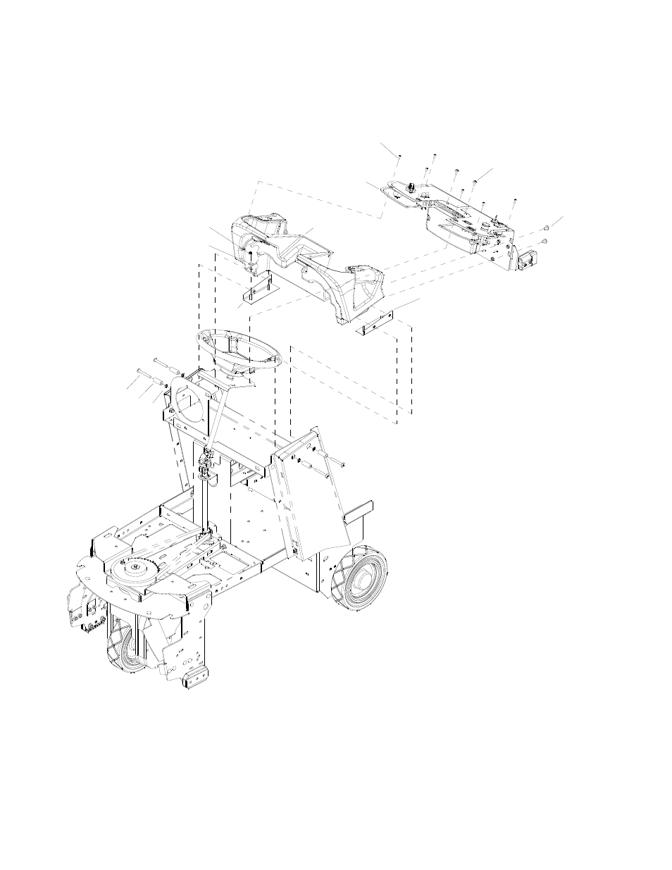 Control panel housing | Windsor Chariot Scrubber 10061160 User Manual | Page 58 / 144