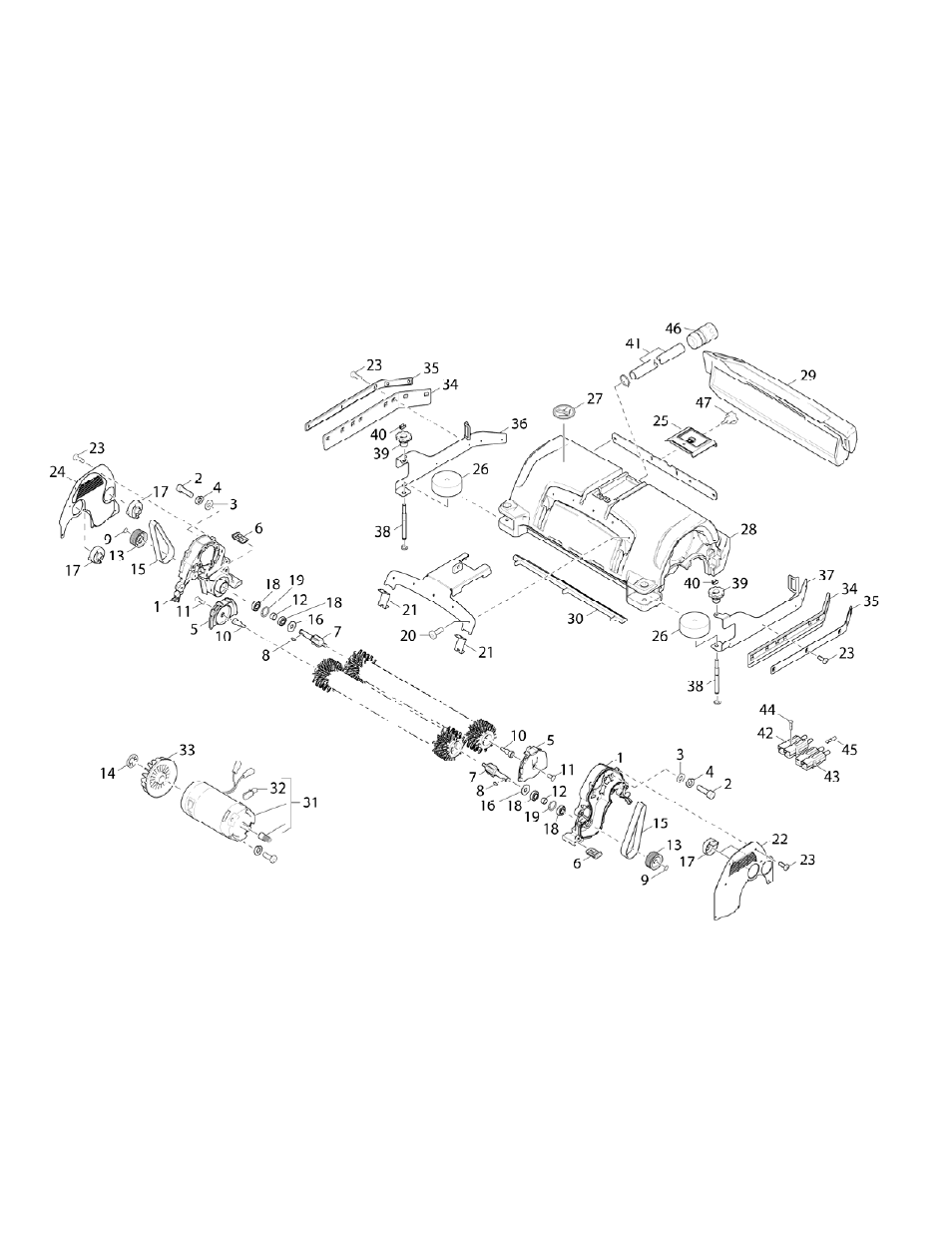 Scrub deck-cylindrical | Windsor Chariot Scrubber 10061160 User Manual | Page 78 / 144