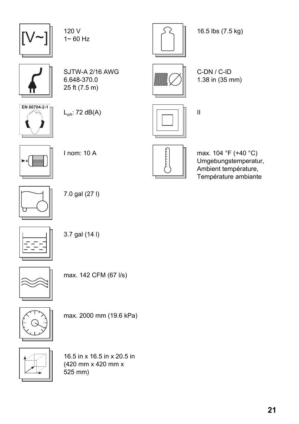 Windsor Recover 7 User Manual | Page 21 / 25