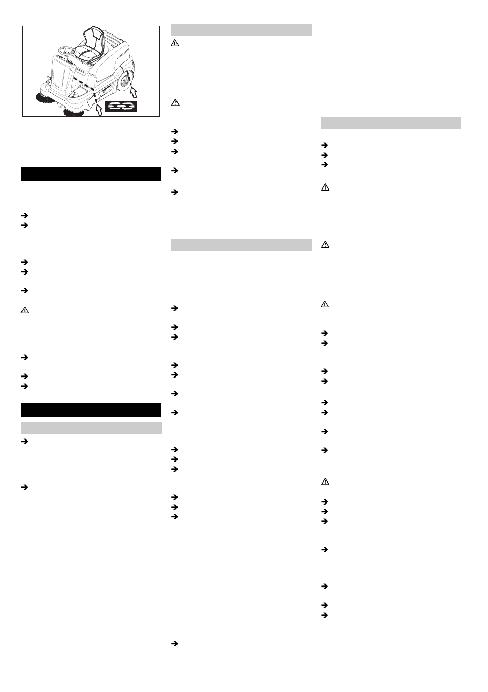 Shutdown maintenance and care | Windsor Sweeper RRB 360 User Manual | Page 13 / 60