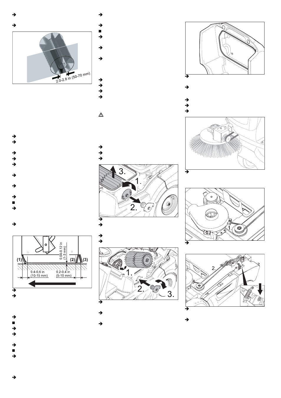 Windsor Sweeper RRB 360 User Manual | Page 15 / 60