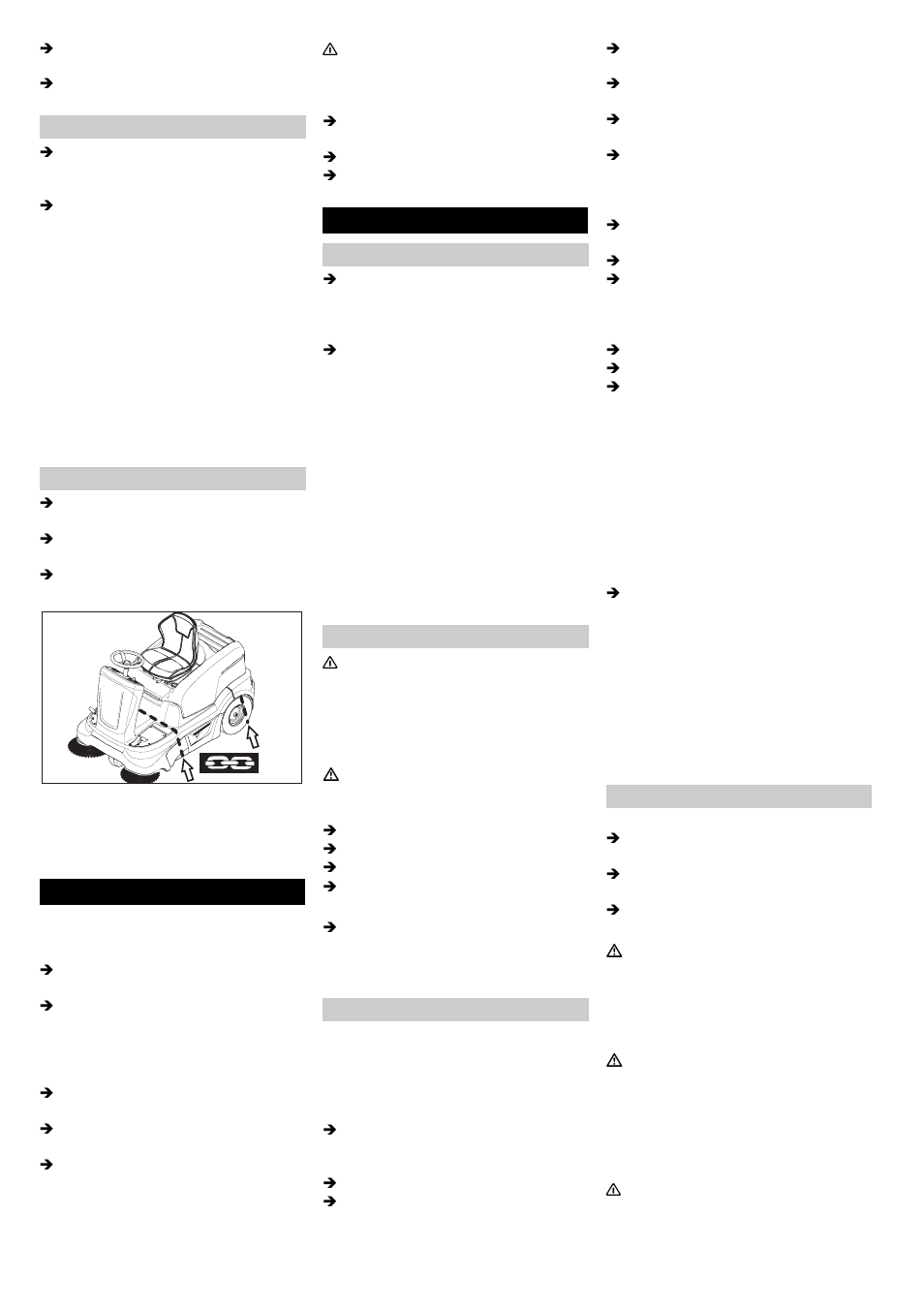 Remisage entretien et maintenance | Windsor Sweeper RRB 360 User Manual | Page 31 / 60