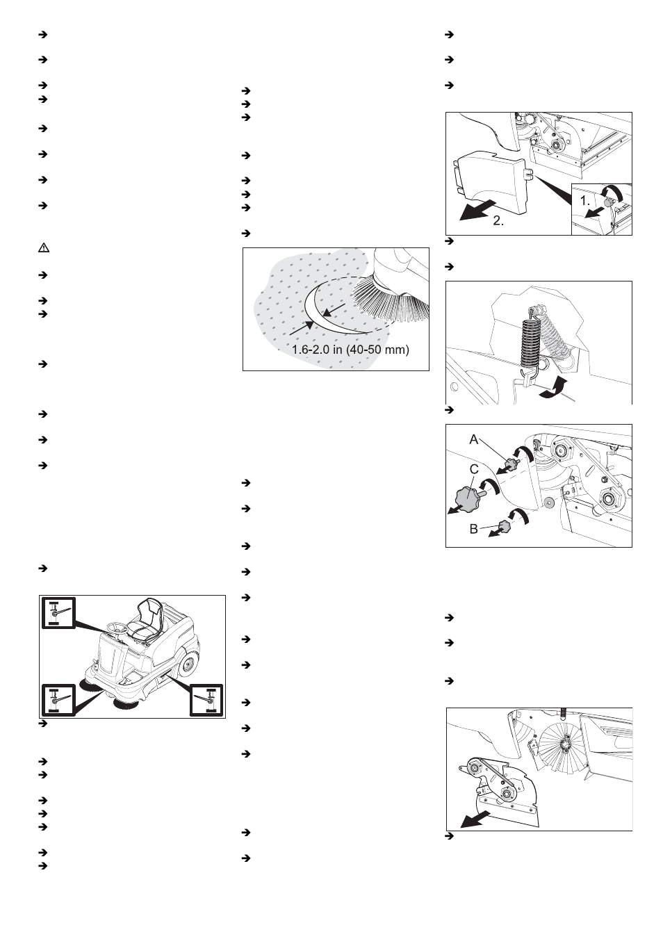 Windsor Sweeper RRB 360 User Manual | Page 32 / 60