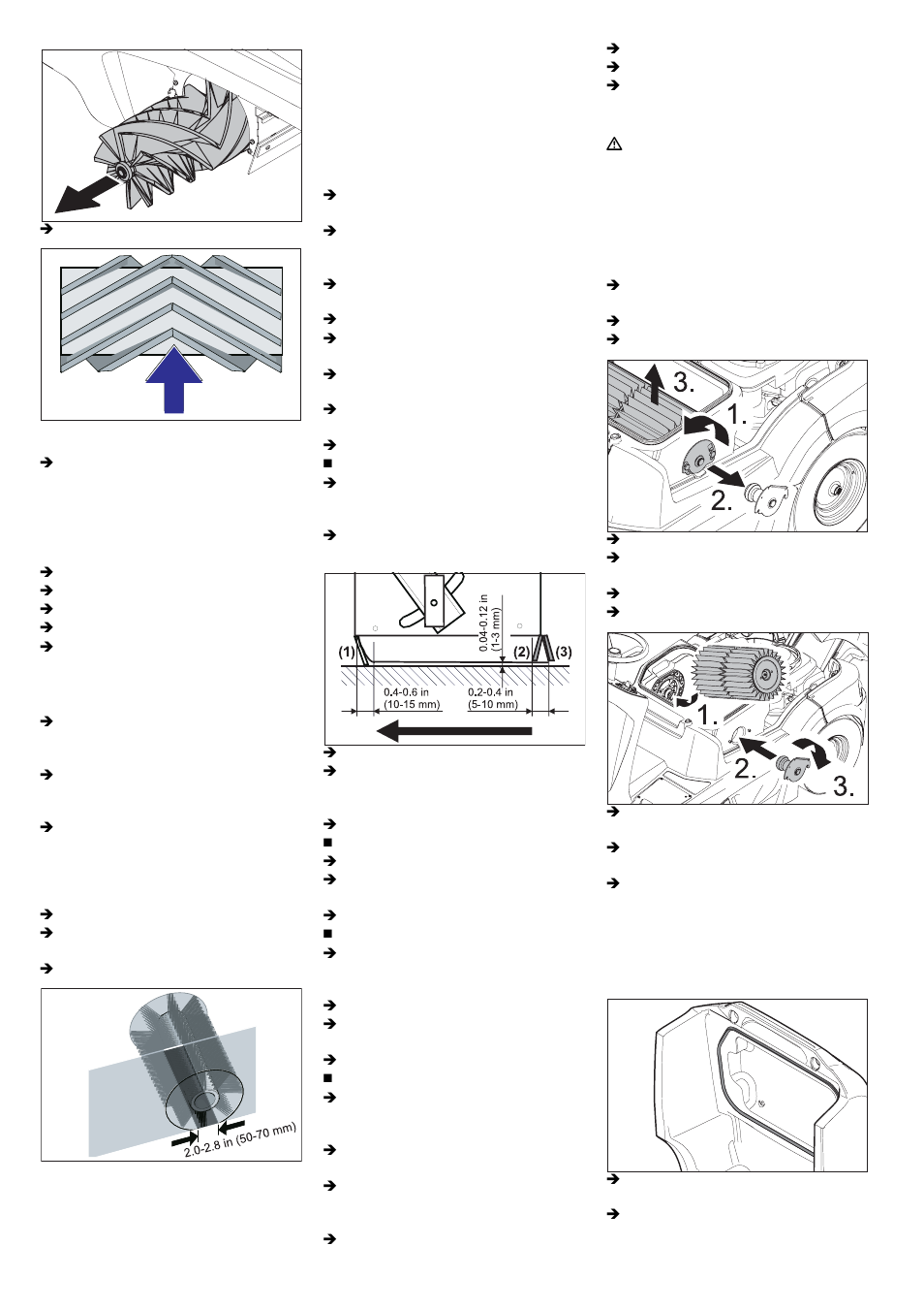 Windsor Sweeper RRB 360 User Manual | Page 33 / 60