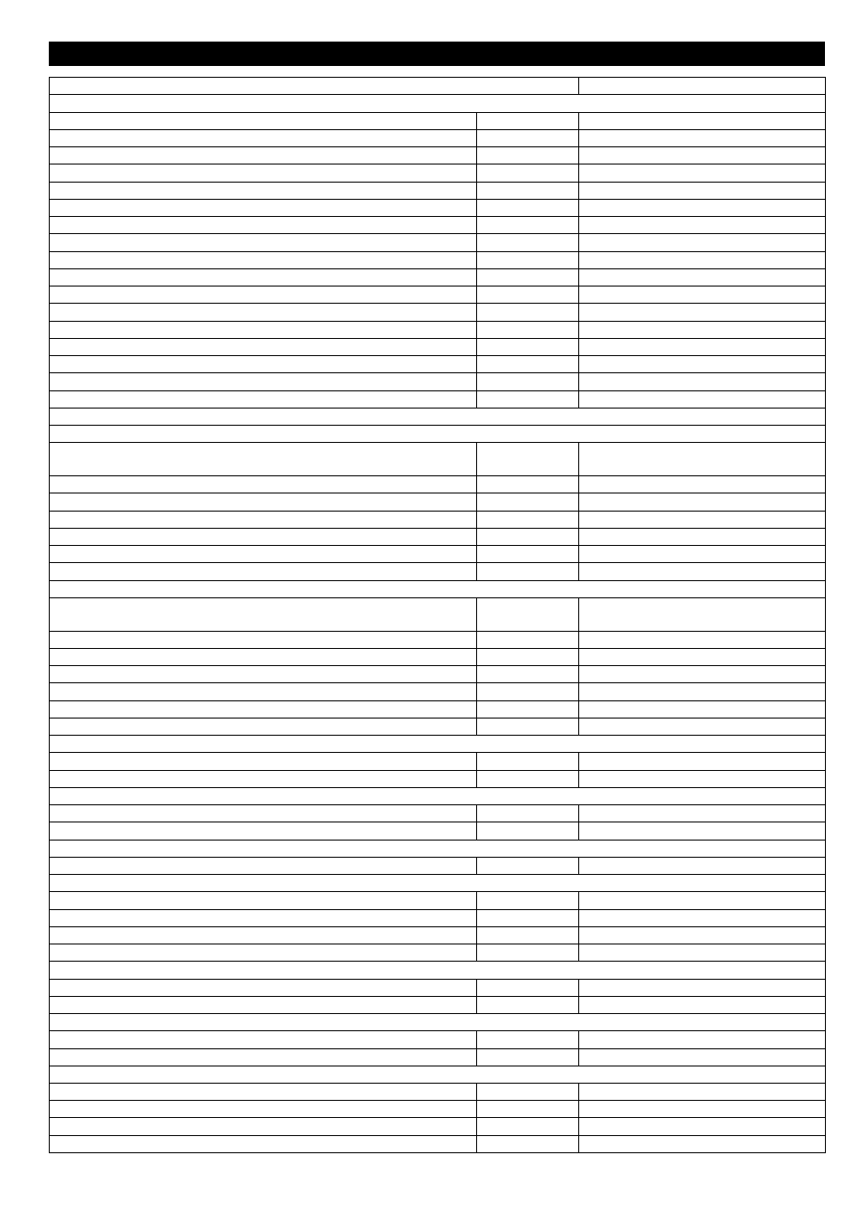 Caractéristiques techniques | Windsor Sweeper RRB 360 User Manual | Page 36 / 60