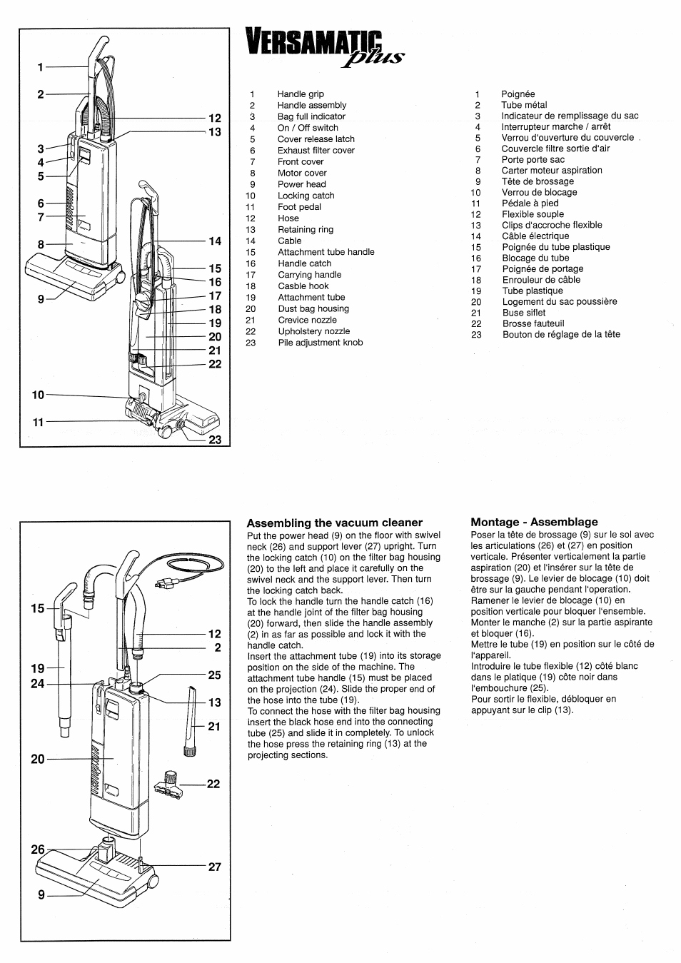 Windsor Versamatic Plus 10120380 User Manual | Page 8 / 22