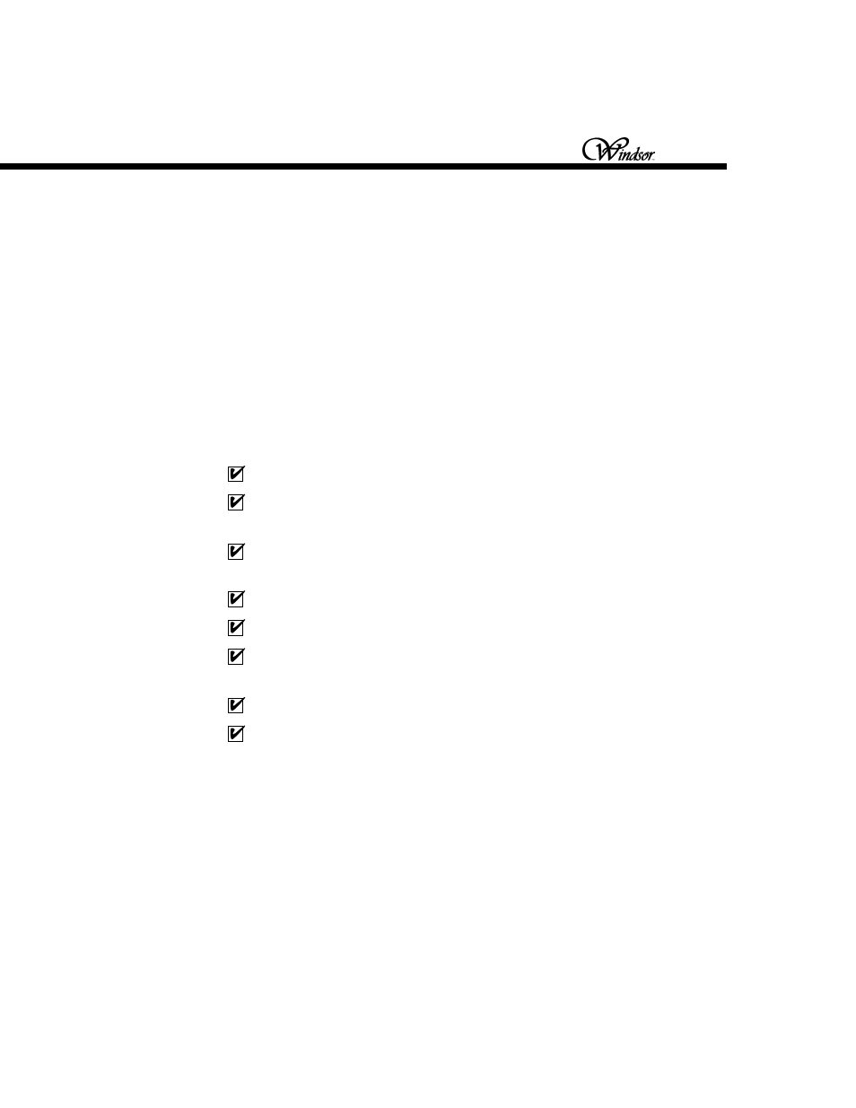 Maintenance | Windsor Elevator User Manual | Page 9 / 12