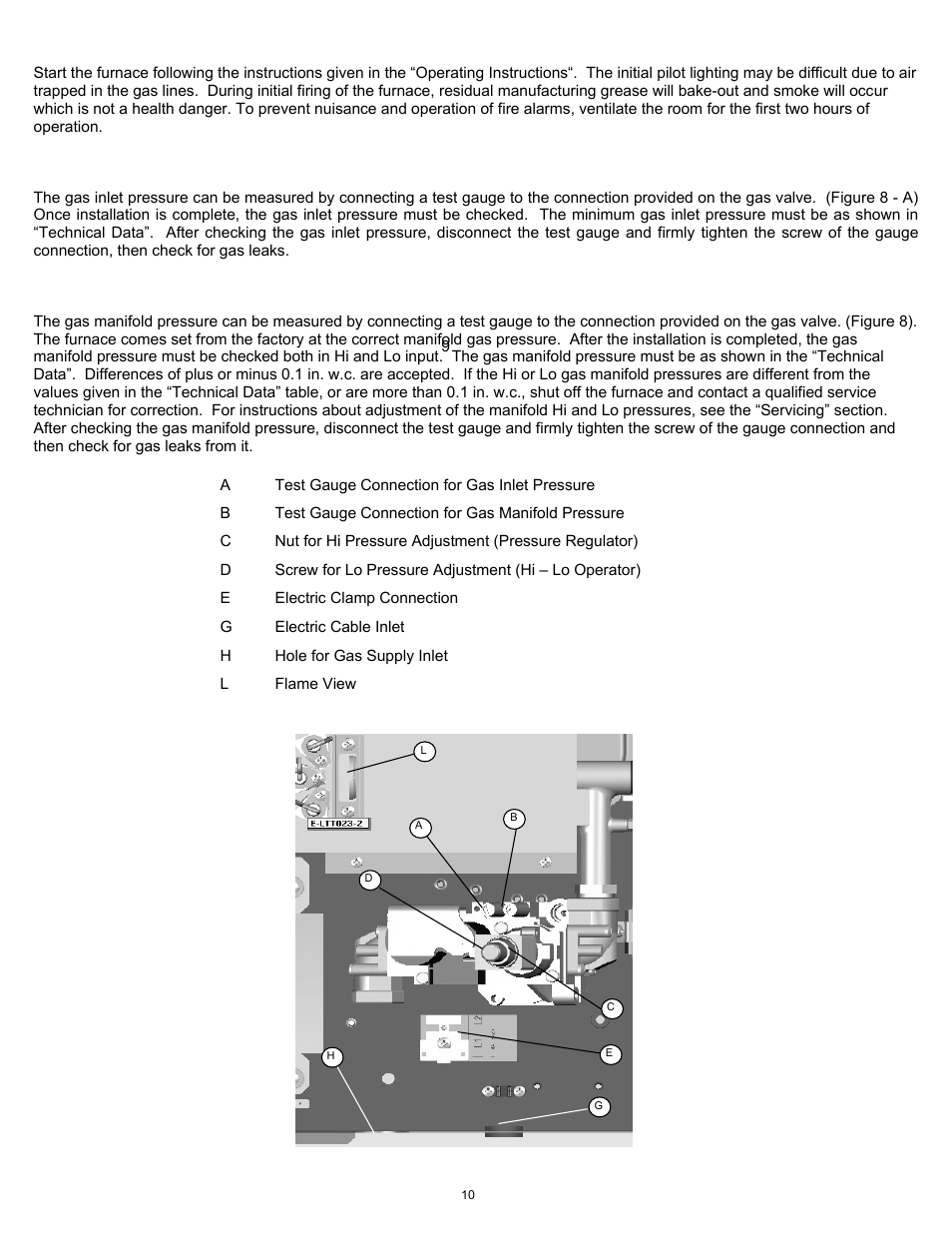 First firing of the furnace | Williams 2903512 User Manual | Page 11 / 24