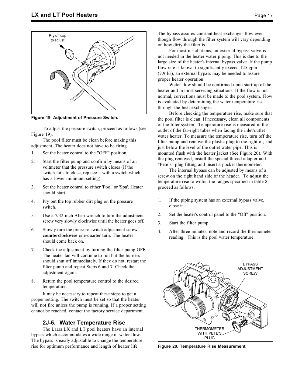 Waterpik Technologies pool/spa heater User Manual | Page 19 / 32