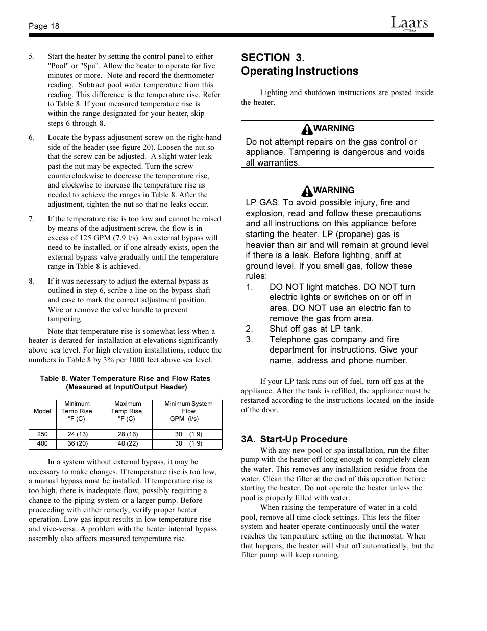 Waterpik Technologies pool/spa heater User Manual | Page 20 / 32