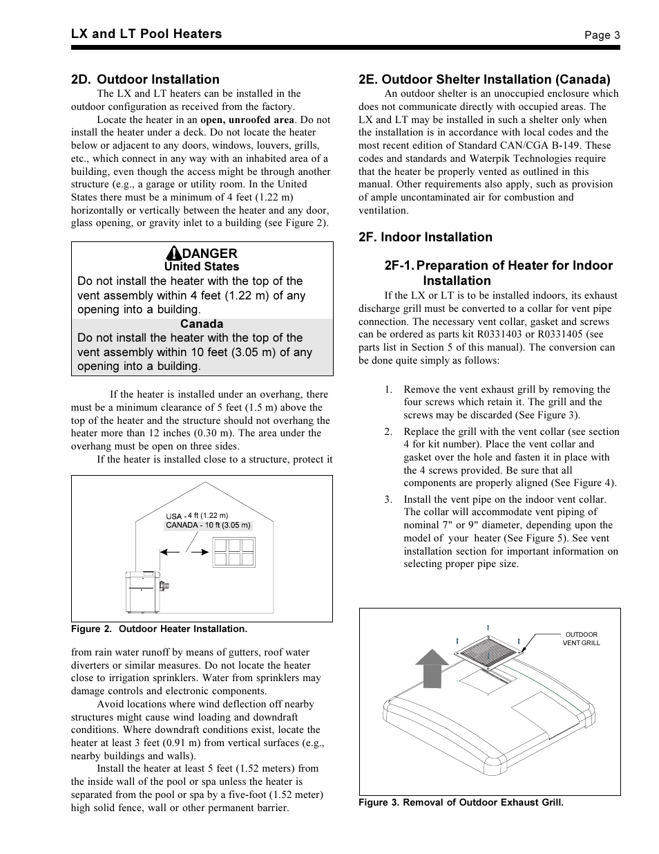 Waterpik Technologies pool/spa heater User Manual | Page 5 / 32