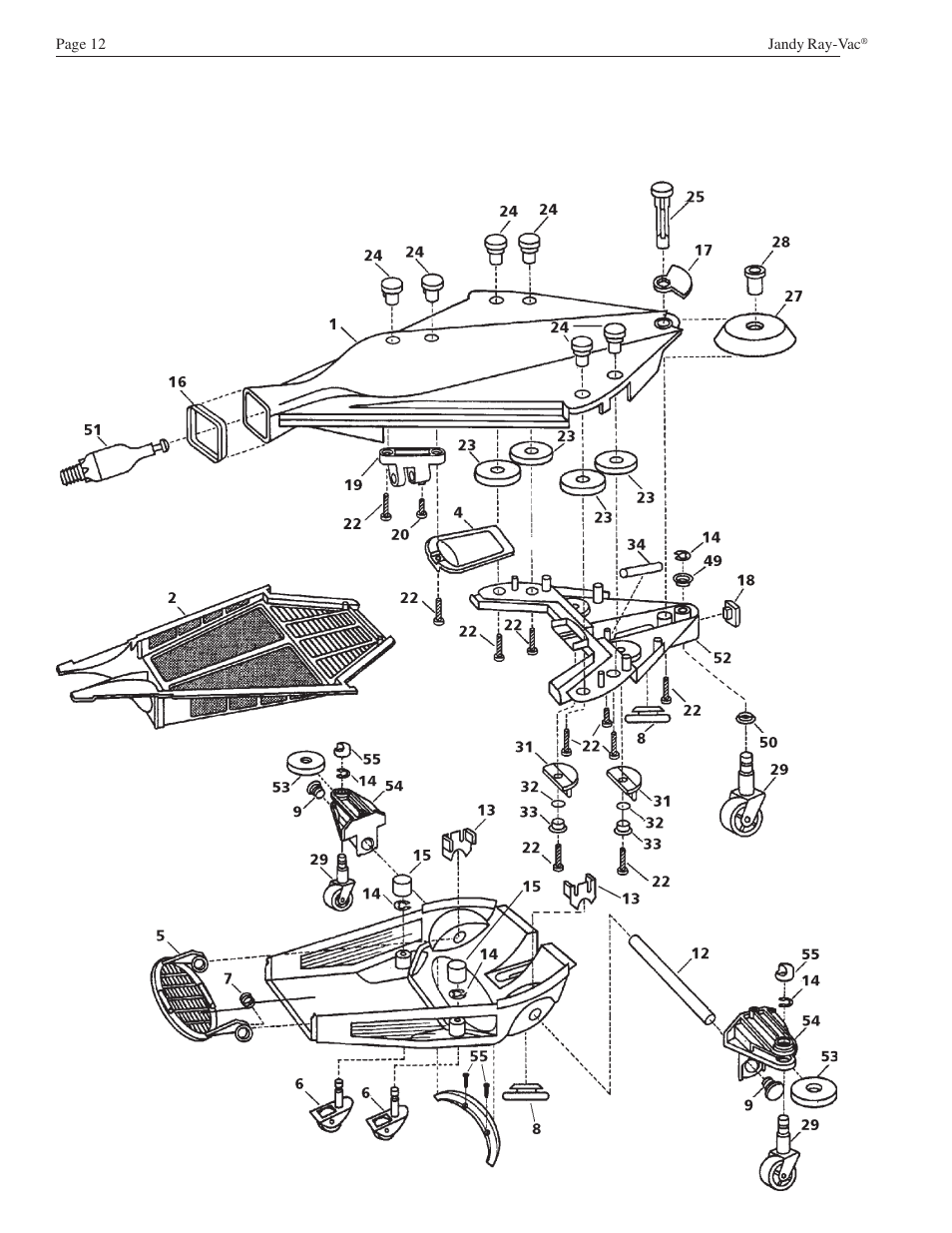 Waterpik Technologies JANDY RAY-VAC H0555100 User Manual | Page 14 / 16