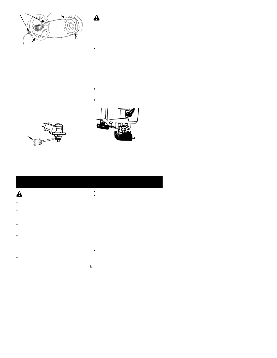 Storage | Weed Eater 530163445 User Manual | Page 8 / 11