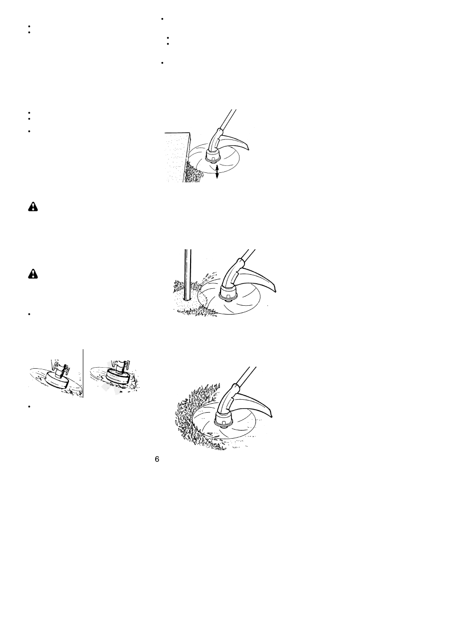 Weed Eater Featherlite 25 HO SST User Manual | Page 6 / 11