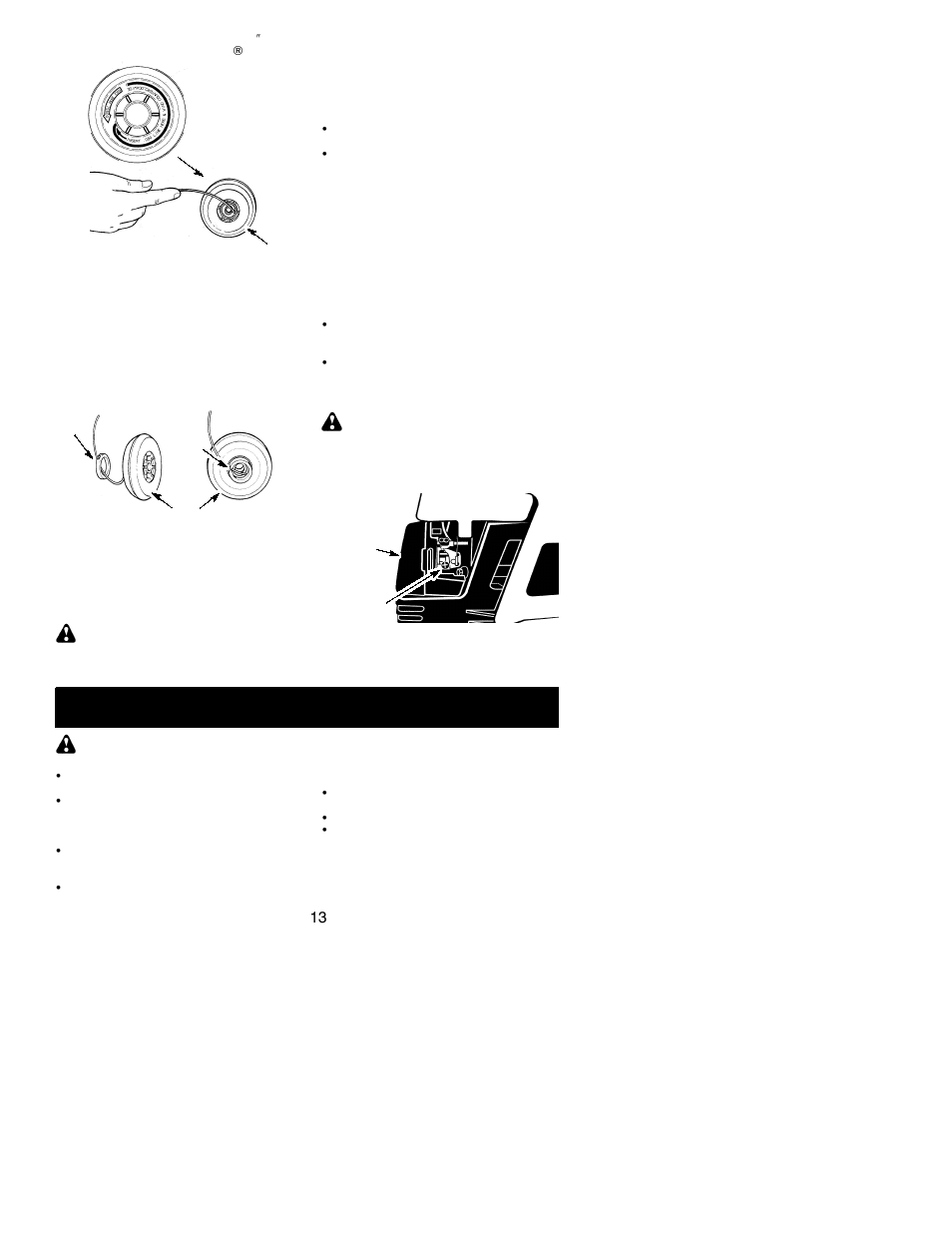 Storage | Weed Eater 530163734 User Manual | Page 13 / 16