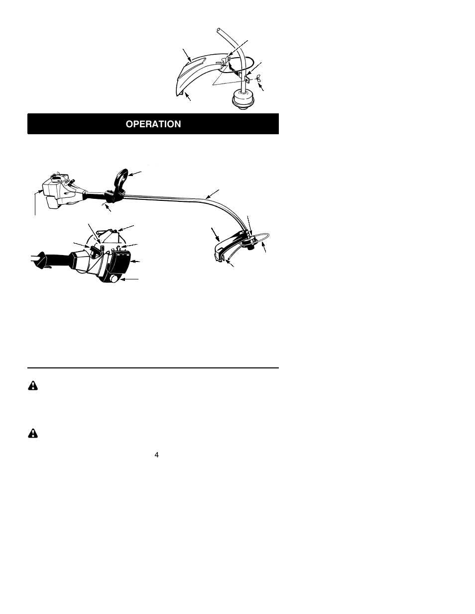 Operation | Weed Eater TWIST-N-EDGE TE 400 LE User Manual | Page 4 / 12