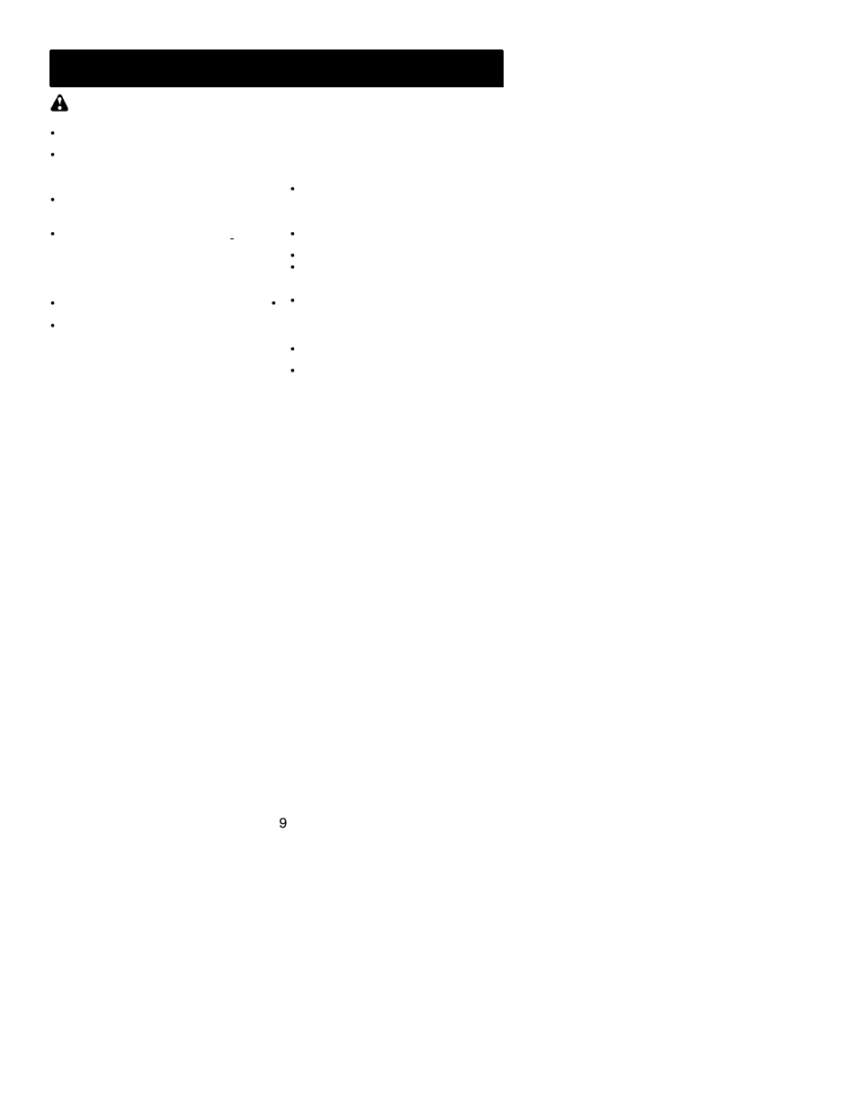 Storage | Weed Eater TWIST-N-EDGE TE 400 LE User Manual | Page 9 / 12